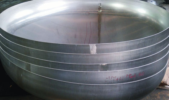 Kepala tangki baja tahan karat berkubah 25mm - 5000mm Tutup tabung baja tahan karat