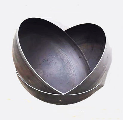 Tangki penyimpanan Baja Karbon Ditutup Kepala 500mm Diameter 10mm Ketebalan