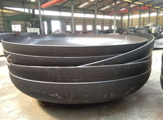 Baja Karbon Hot Forming Kepala Hidangan Elips Dengan Hot Pressing