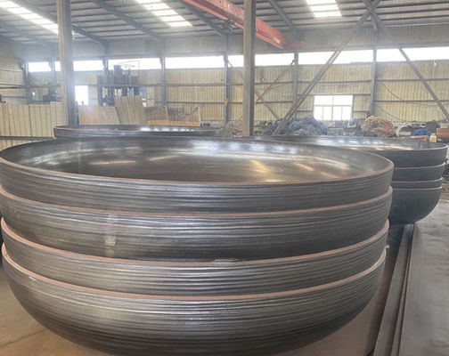 Tekanan Kapal Tangki Dished Ends Torispherical stainless steel Cold Pressing