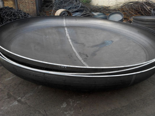 Custom Flat Dished Head End 6mm tebal Cold Pressing dan Cold Forming