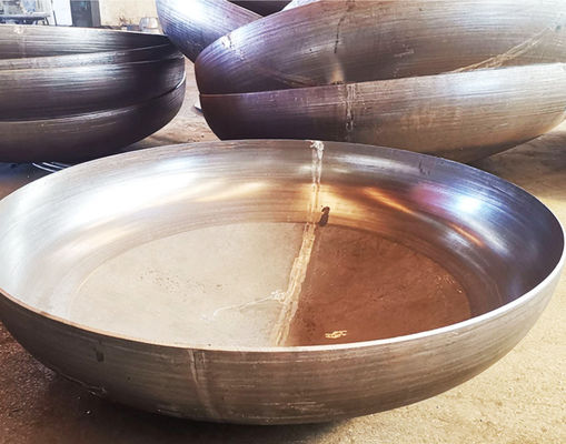 6mm Ketebalan Kepala Tangki Hemisferik dengan Opsi Flanged dan Dished yang dapat disesuaikan