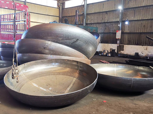 6mm Ketebalan Kepala Tangki Hemisferik dengan Opsi Flanged dan Dished yang dapat disesuaikan