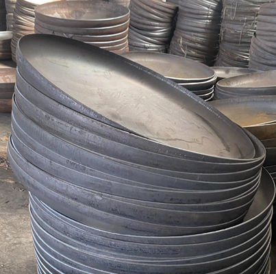 Kapal Tekanan Flanged Dished Kepala Dimensi Baja Alloy