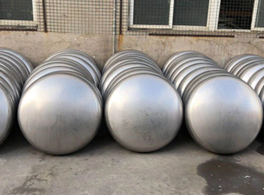 Karbon Steel Torispherical Tank Ends Tekanan Kapal Kepala BIS