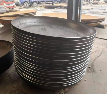 Titanium Torispherical Dished Head Tank Sandblasting Industrial TUV