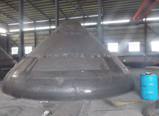 Pemasangan kepala piring kerucut Produsen pipa kerucut tutup dinding tebal