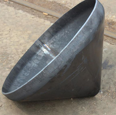 Pembuatan tepi bergelombang Kepala kerucut untuk pipa las Diameter luar 6mm 200mm