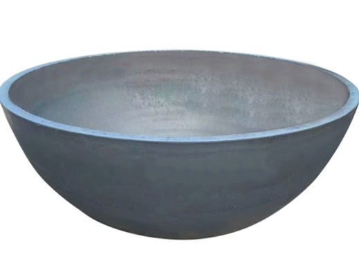 6mm Baja Karbon Kepala Tangki Hemisferik Flanged Hanya Standar ASTM