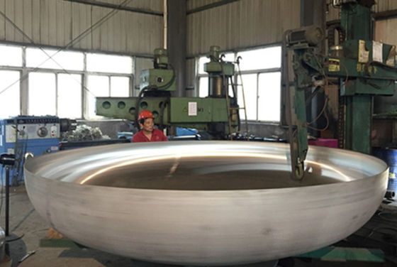 Stainless Steel Hemispherical Tangki Ujung Tangki Air Piring Kepala Ujung Tutup