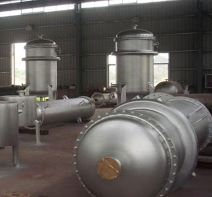 Karbon Baja Bulat Personalize Pressure Vessel ASME VIII Div. 1 Tekanan Flanged Threaded Welded Cap