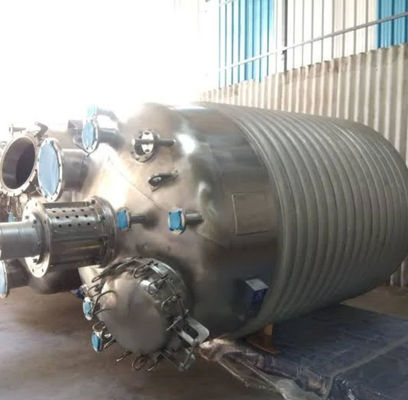 Kepala reaktor baja tahan karat Multi-fungsi akhir reaktor kimia
