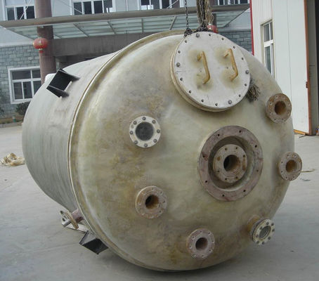 Kepala Reaktor Industri Custom Enamel Reaktor Manhole Cover SGS