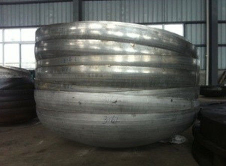 Panas dibentuk baja karbon Dished Ends Untuk Pressure Vessel Disesuaikan