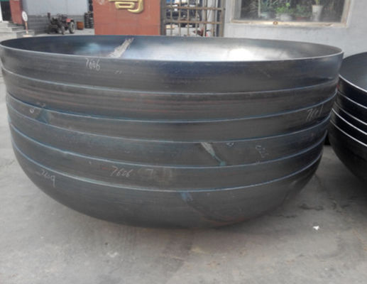 Cast Iron Pressure Vessel Dome Ends Karbon Steel Kepala Spherical Dished
